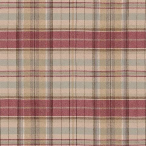 Byron Cherry/Biscuit Upholstery Fabric