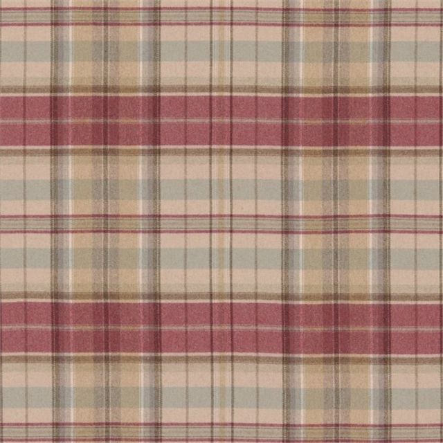 Sanderson Byron Wools Byron Cherry/Biscuit