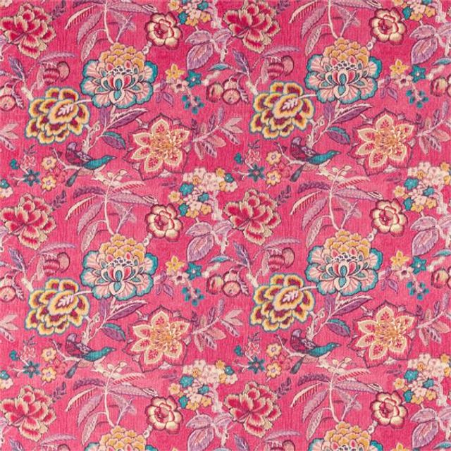 Sanderson Caspian Prints & Embroideries Indra Flower Hibiscus