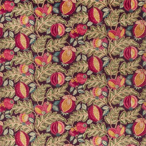 Cantaloupe Cherry/Alabaster Upholstery Fabric