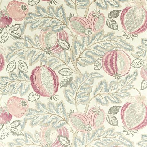 Cantaloupe Blush/Dove Upholstery Fabric