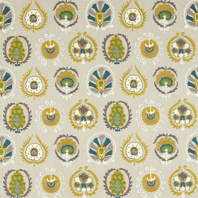 Sanderson Caspian Prints & Embroideries Daula Sumac