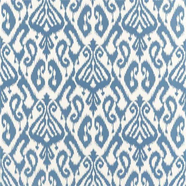 Sanderson Caspian Prints & Embroideries Kasuri Weave Indigo