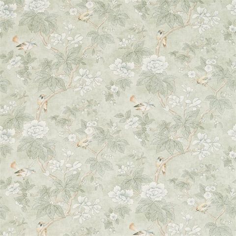 Chiswick Grove Sage Voile Fabric