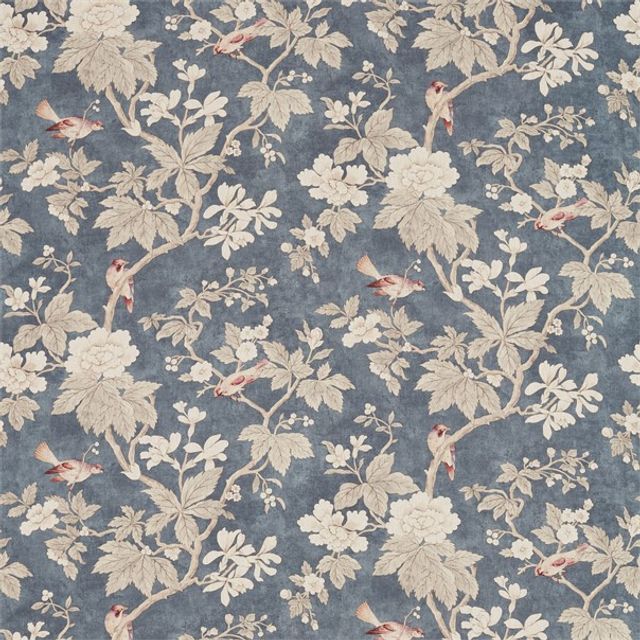 Sanderson Chiswick Grove Fabrics Chiswick Grove Indigo
