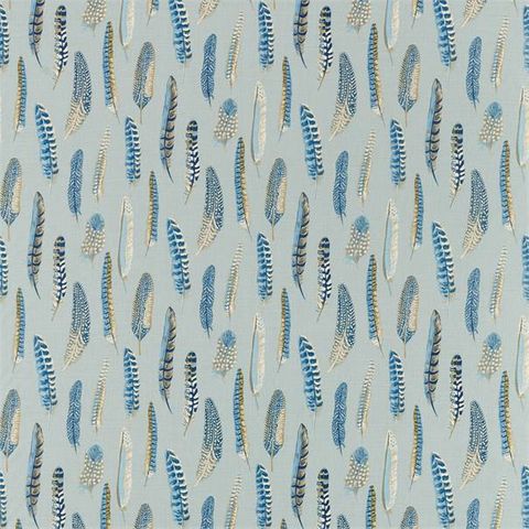 Lismore Indigo/Silver Upholstery Fabric