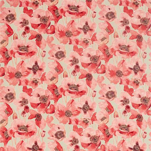 Sanderson Embleton Bay Fabrics Embleton Claret/Linen