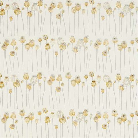 Poppy Pods Sienna/Dove Upholstery Fabric