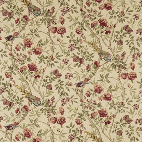 Abbeville Russet/Sand Upholstery Fabric