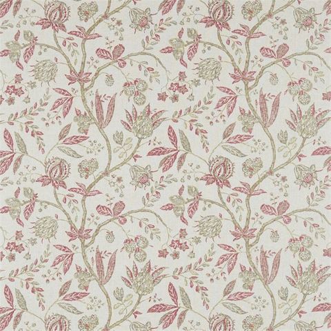 Solaine Russet/Cream Upholstery Fabric