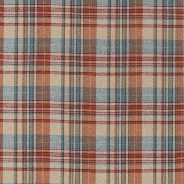 Sanderson Islay Wools Bryndle Check Russet/Amber