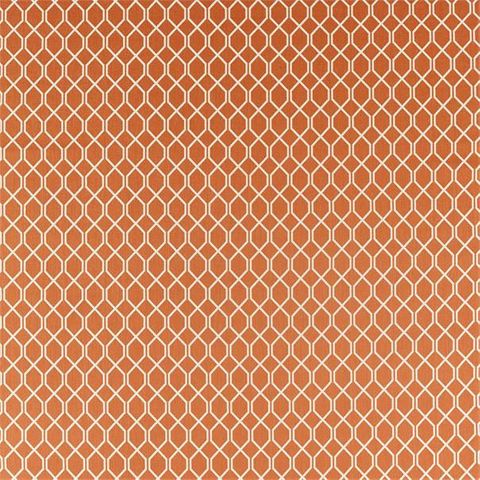 Botanic Trellis Papaya Upholstery Fabric