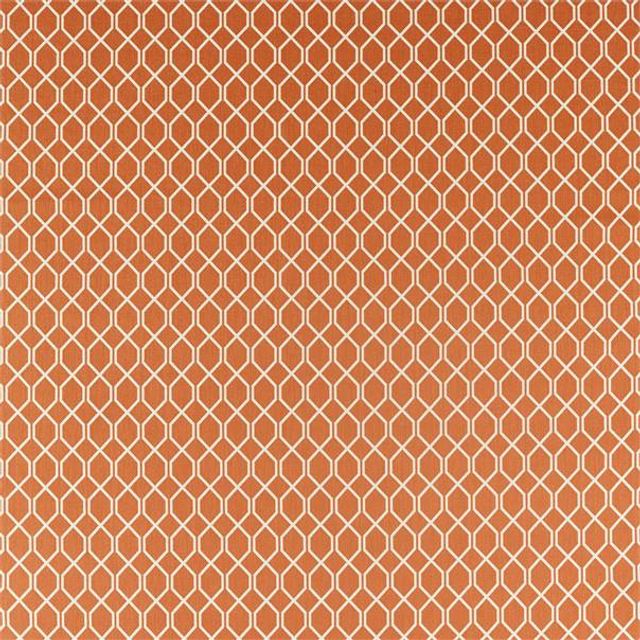 Sanderson Linnean Weaves Botanic Trellis Papaya