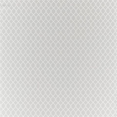Botanic Trellis Stone Grey Upholstery Fabric