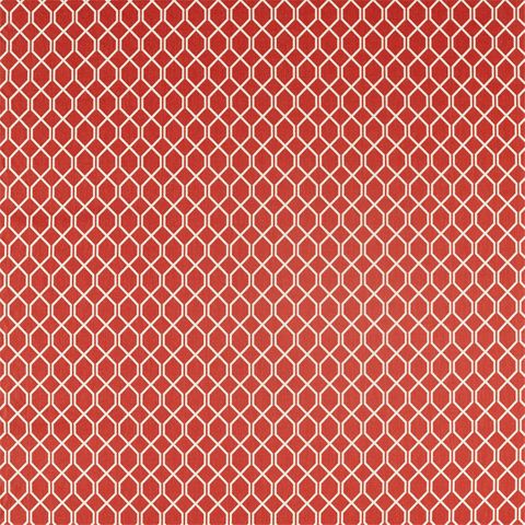 Botanic Trellis Bengal Red Upholstery Fabric