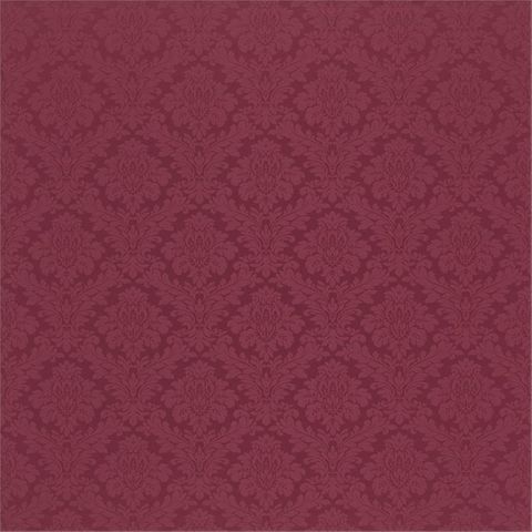 Lymington Damask Redcurrant Upholstery Fabric