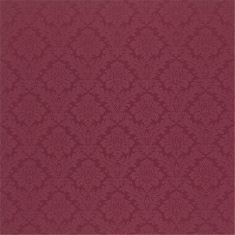 Lymington Damask Redcurrant Upholstery Fabric