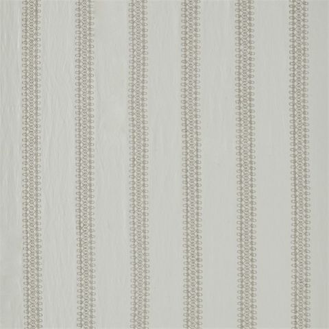 Burnett Stripe Dove Voile Fabric