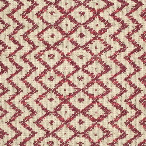 Cheslyn Claret/Cream Upholstery Fabric