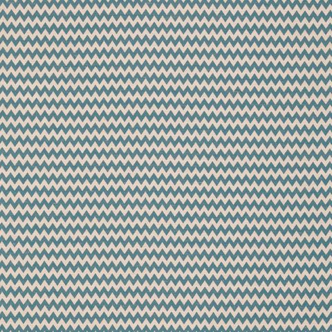 Zagora Teal/Ecru Upholstery Fabric