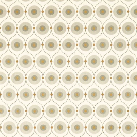 Starla Pewter/Gold Upholstery Fabric