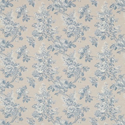 Sorilla Damask Delft/Linen