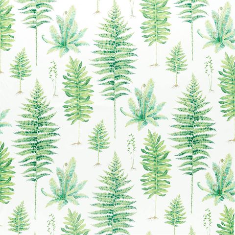 Fernery Botanical Green Upholstery Fabric