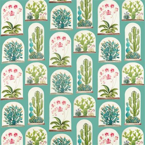 Terrariums Eucalyptus/Bengal Upholstery Fabric