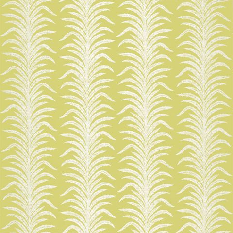 Tree Fern Weave Lime Upholstery Fabric