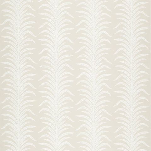 Tree Fern Weave Orchid White Upholstery Fabric