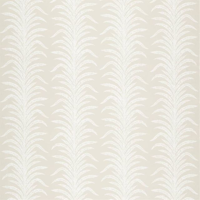 Sanderson Glasshouse Fabrics Tree Fern Weave Orchid White Upholstery Fabric