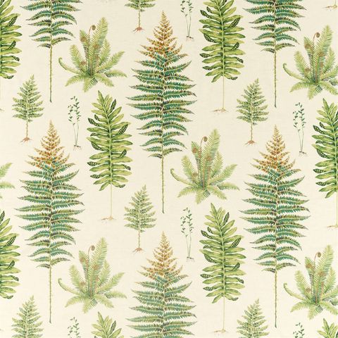 Fernery Olive Upholstery Fabric