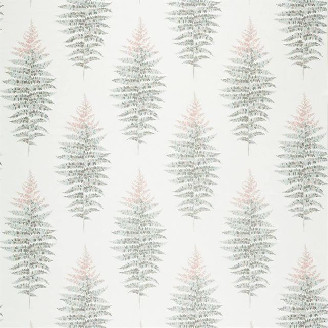 Sanderson Glasshouse Fabrics Fernery Weave Orchid Grey