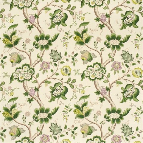 Roslyn Green Upholstery Fabric
