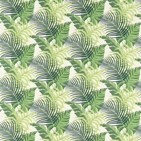 Manila Green/Ivory Upholstery Fabric