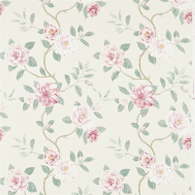 Christabel Rose/Pewter Upholstery Fabric