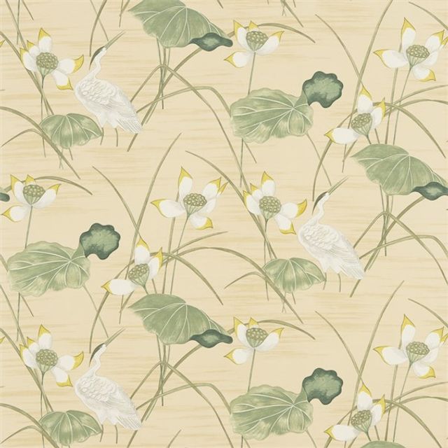 Sanderson Voyage of Discovery Heronsford Yellow/Cream