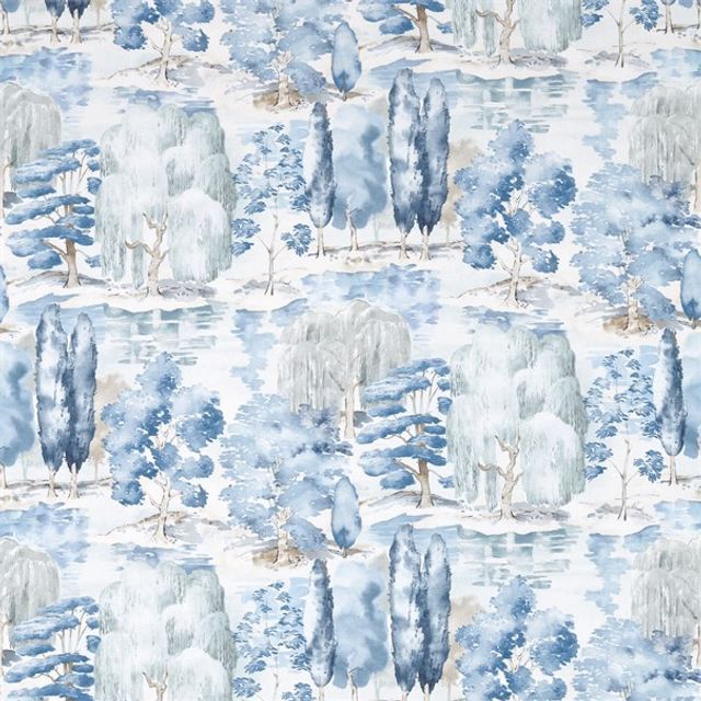 Sanderson Waterperry Fabrics Waterperry Indigo