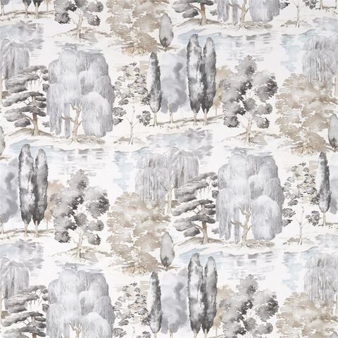 Waterperry Charcoal Voile Fabric