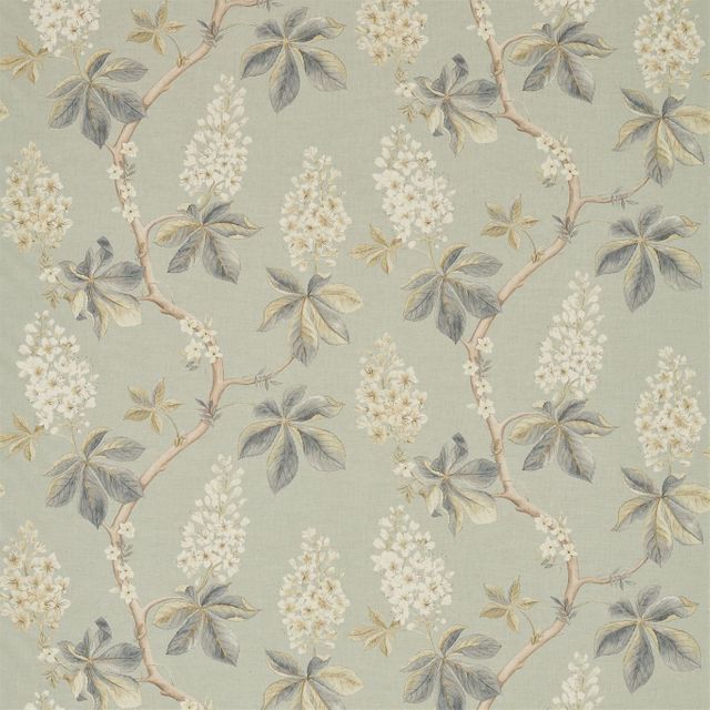 Sanderson Woodland Walk Chestnut Tree Grey Blue/Sage