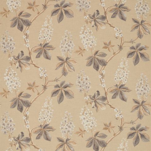 Chestnut Tree Wheat/Pebble Upholstery Fabric