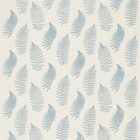 Fern Embroidery Powder Blue