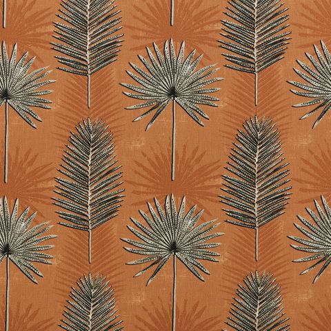 Zana Terracotta Upholstery Fabric