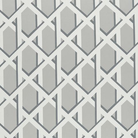 Lattice Dove Voile Fabric