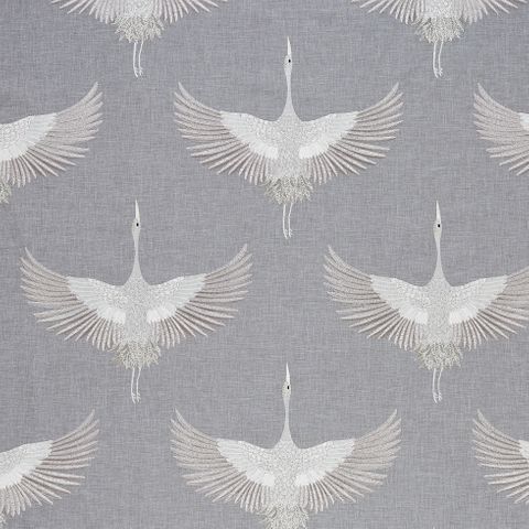 Demoiselle Smoke Voile Fabric