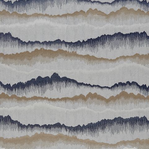 Pyrenees Midnight Voile Fabric