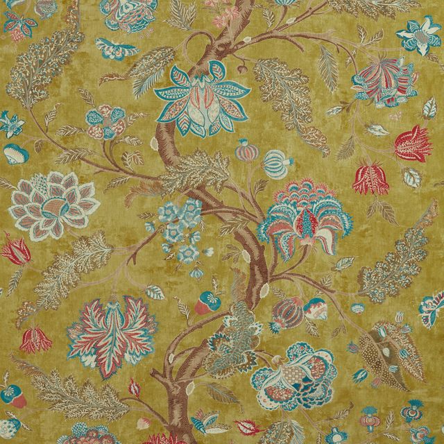 Zoffany Antiquary Indienne Print Tigers Eye/Cinnabar