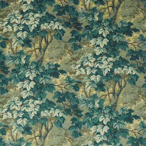 Richmond Park Velvet Evergreen Upholstery Fabric