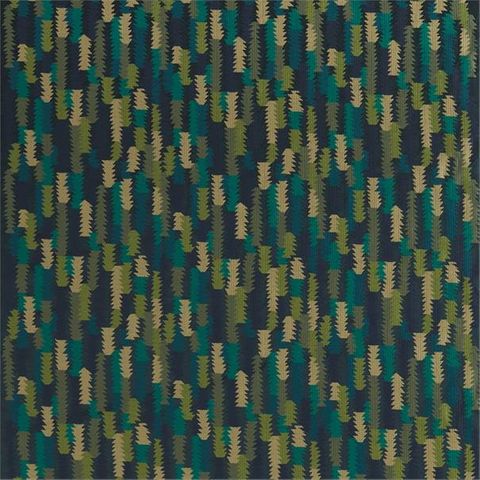 Cosmati Embroidery Serpentine Upholstery Fabric