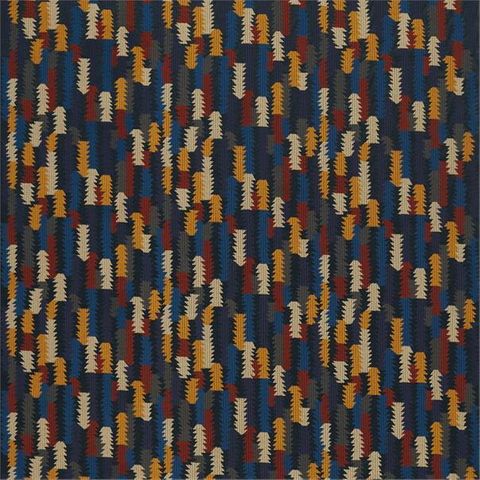 Cosmati Embroidery Ink / Tigers Eye Upholstery Fabric